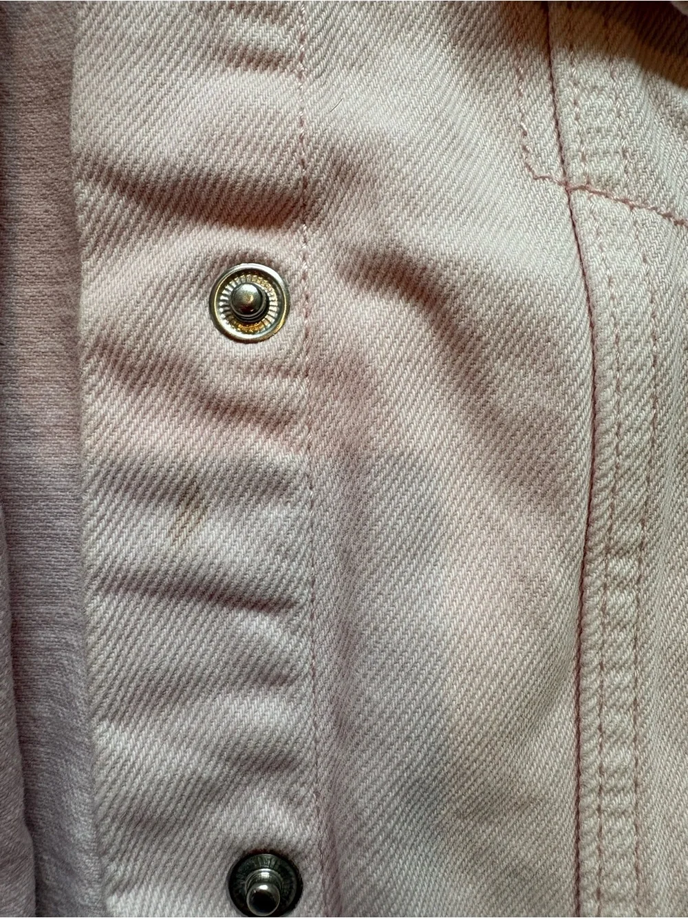 Zara Light Pink Kids' Denim Jacket